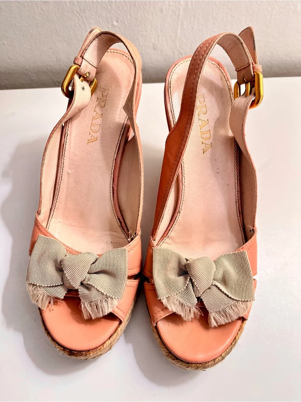 Prada authentic espadrille